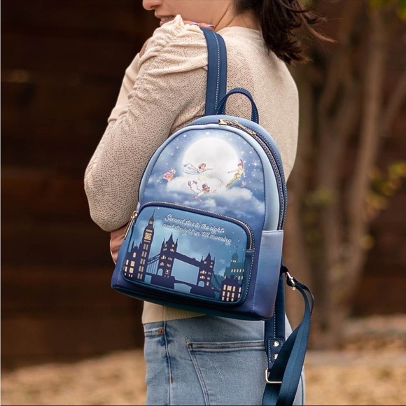 Loungefly Peter Pan mini backpack & wallet set! - Picture 3 of 12